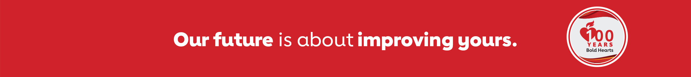 Our future is about improving yours.